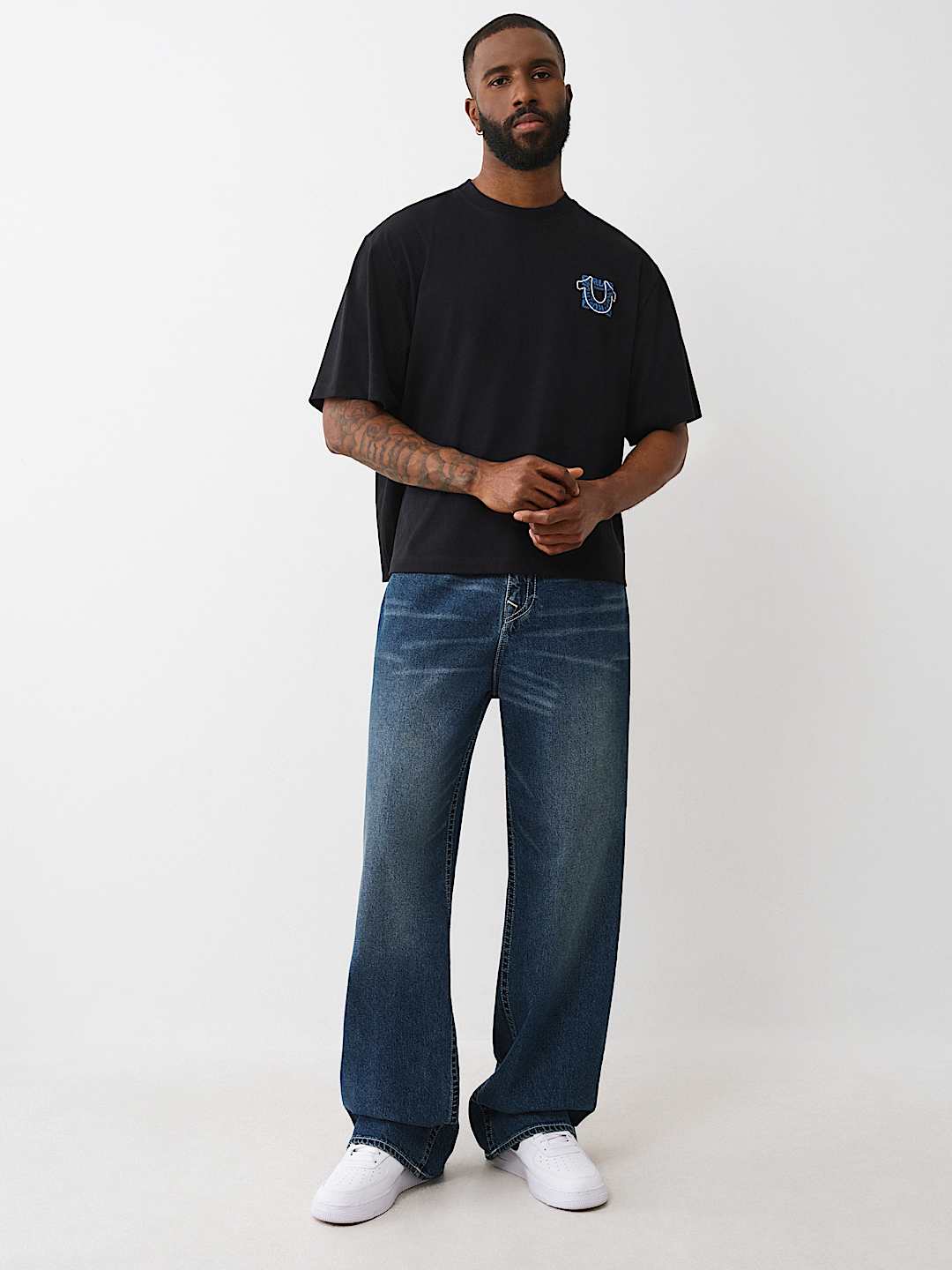 True Religion - Thumbs Up Heavyweight Boxy Tee