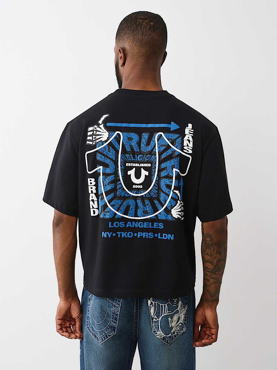 True Religion - Thumbs Up Heavyweight Boxy Tee
