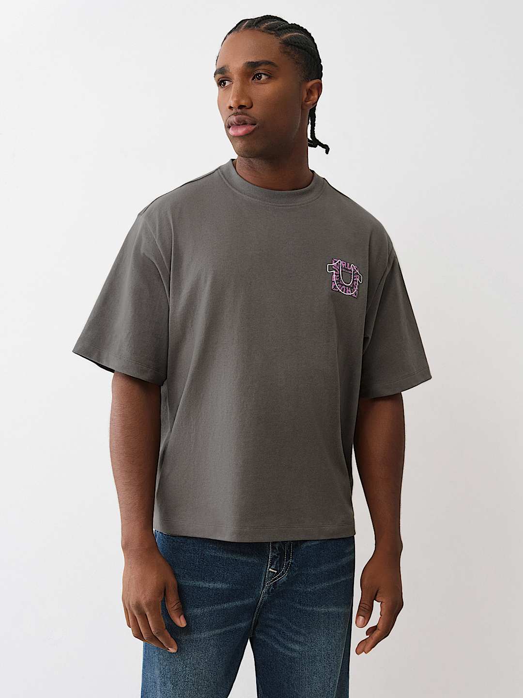True Religion - Thumbs Up Heavyweight Boxy Tee