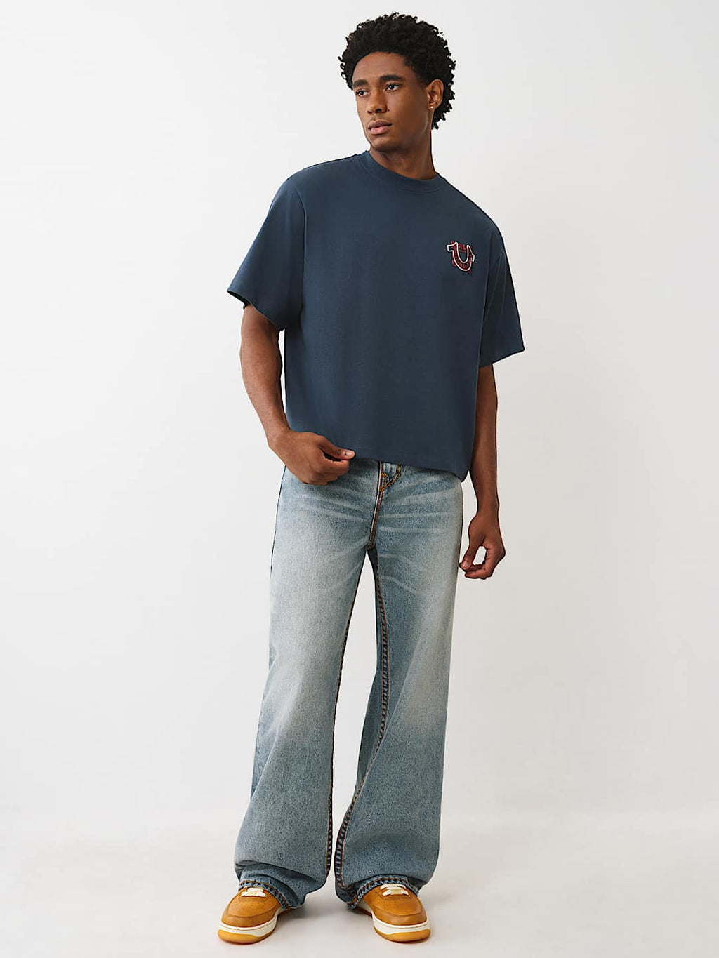 True Religion - Thumbs Up Heavyweight Boxy Tee