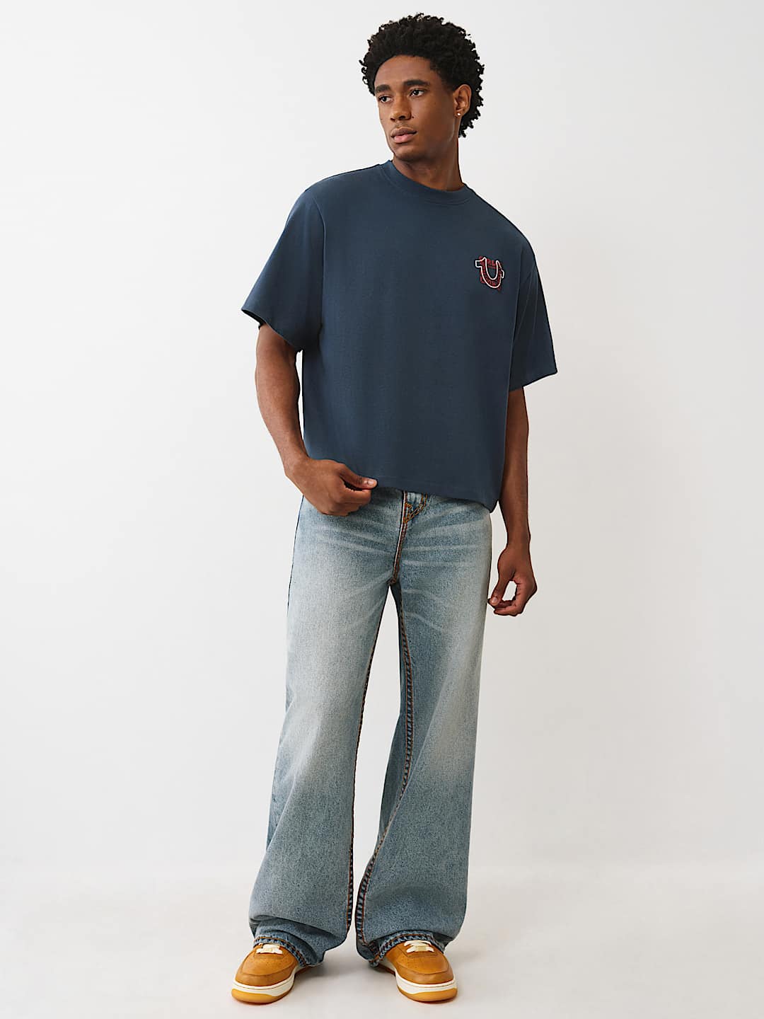 True Religion - Thumbs Up Heavyweight Boxy Tee