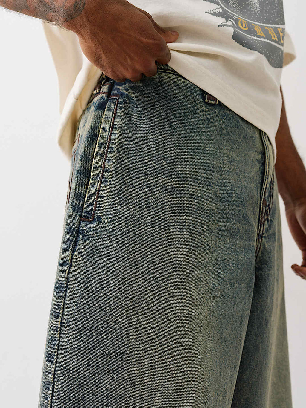 True Religion - SUPER T BARREL PANT - Brandatak Store