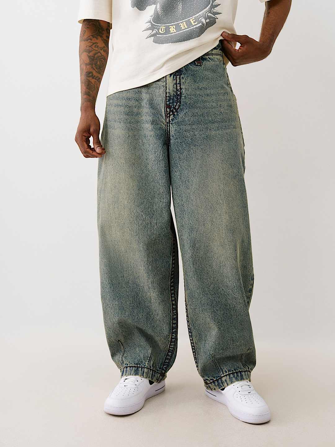True Religion - SUPER T BARREL PANT - Brandatak Store