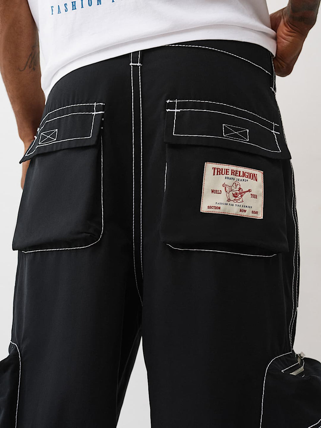 True Religion - Mikey Big T Nylon Cargo Pant