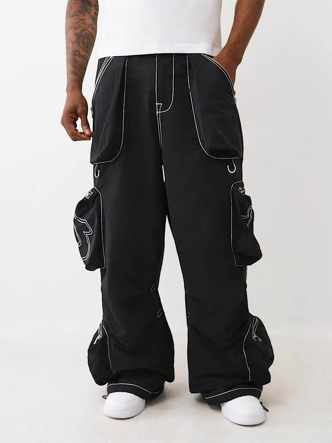 True Religion - Mikey Big T Nylon Cargo Pant