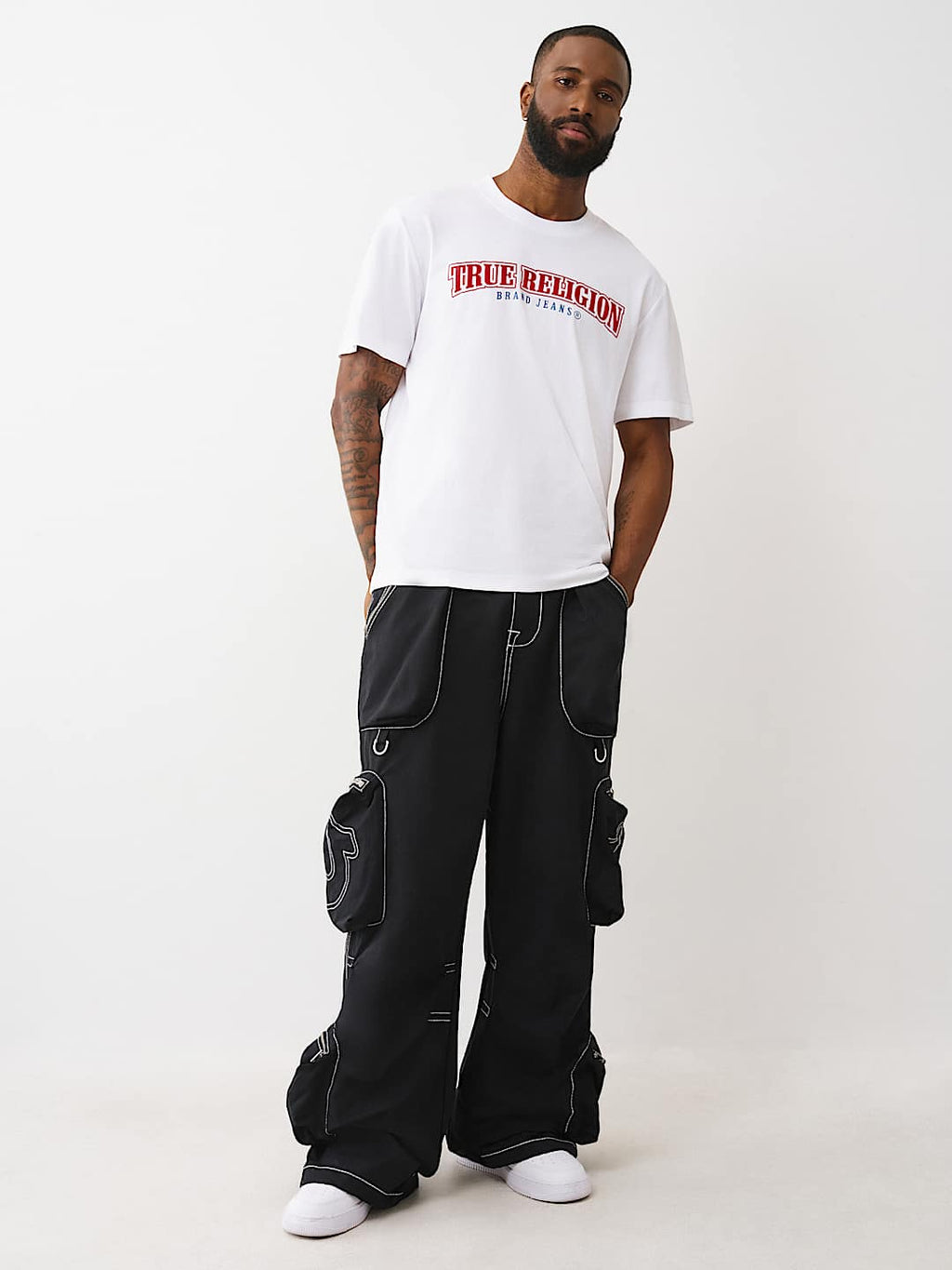 True Religion - Mikey Big T Nylon Cargo Pant