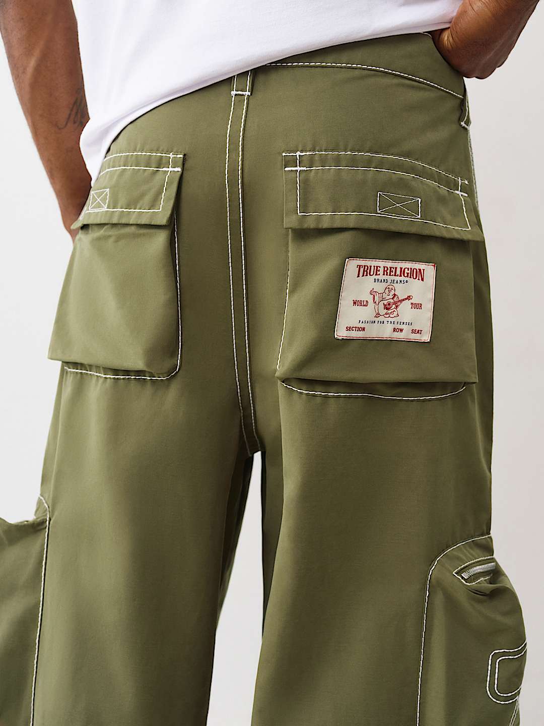 True Religion - Mikey Big T Nylon Cargo Pant