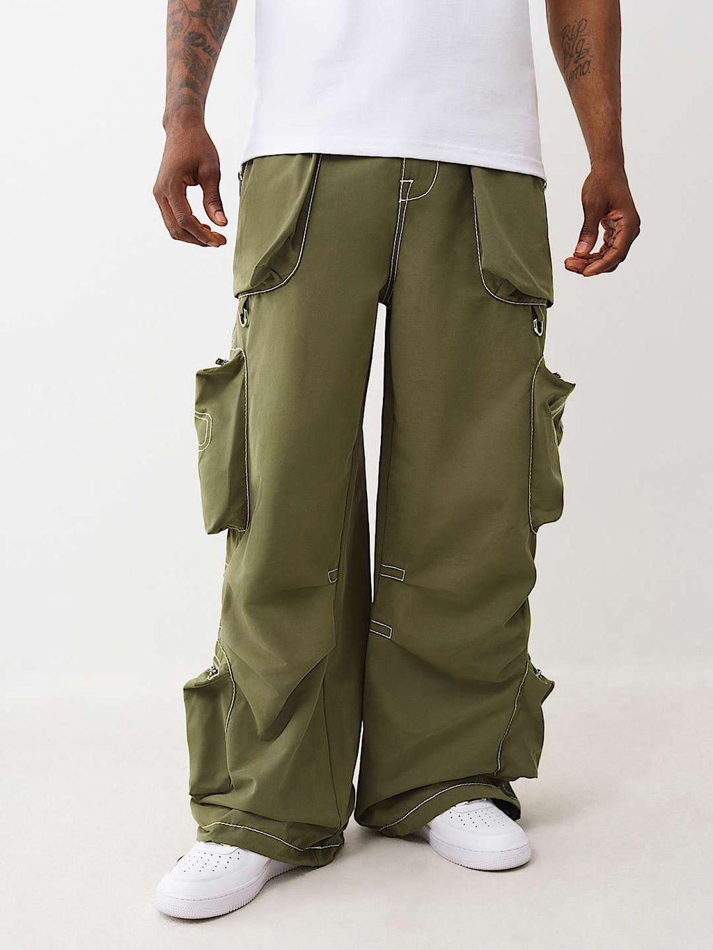 True Religion - Mikey Big T Nylon Cargo Pant