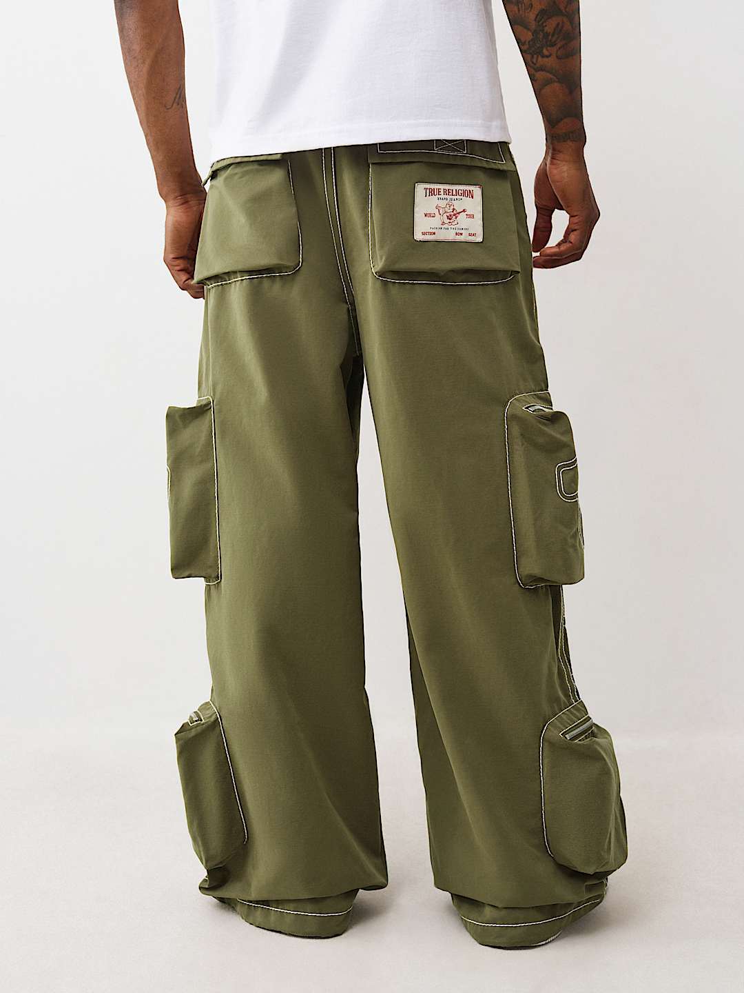 True Religion - Mikey Big T Nylon Cargo Pant