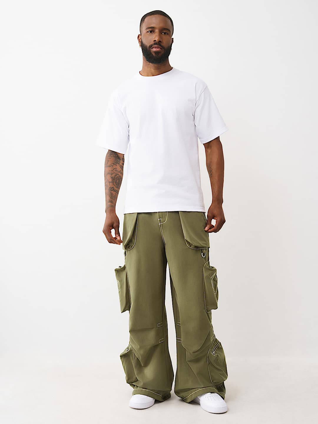 True Religion - Mikey Big T Nylon Cargo Pant