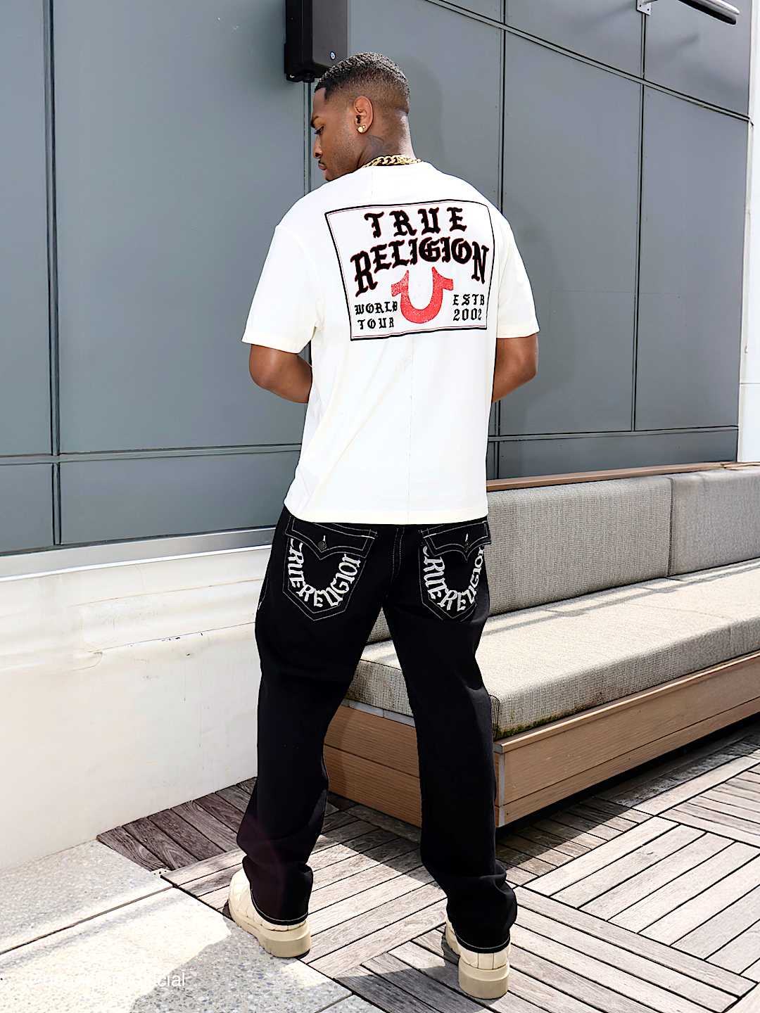 True Religion - BOBBY BAGGY JEAN 32”
