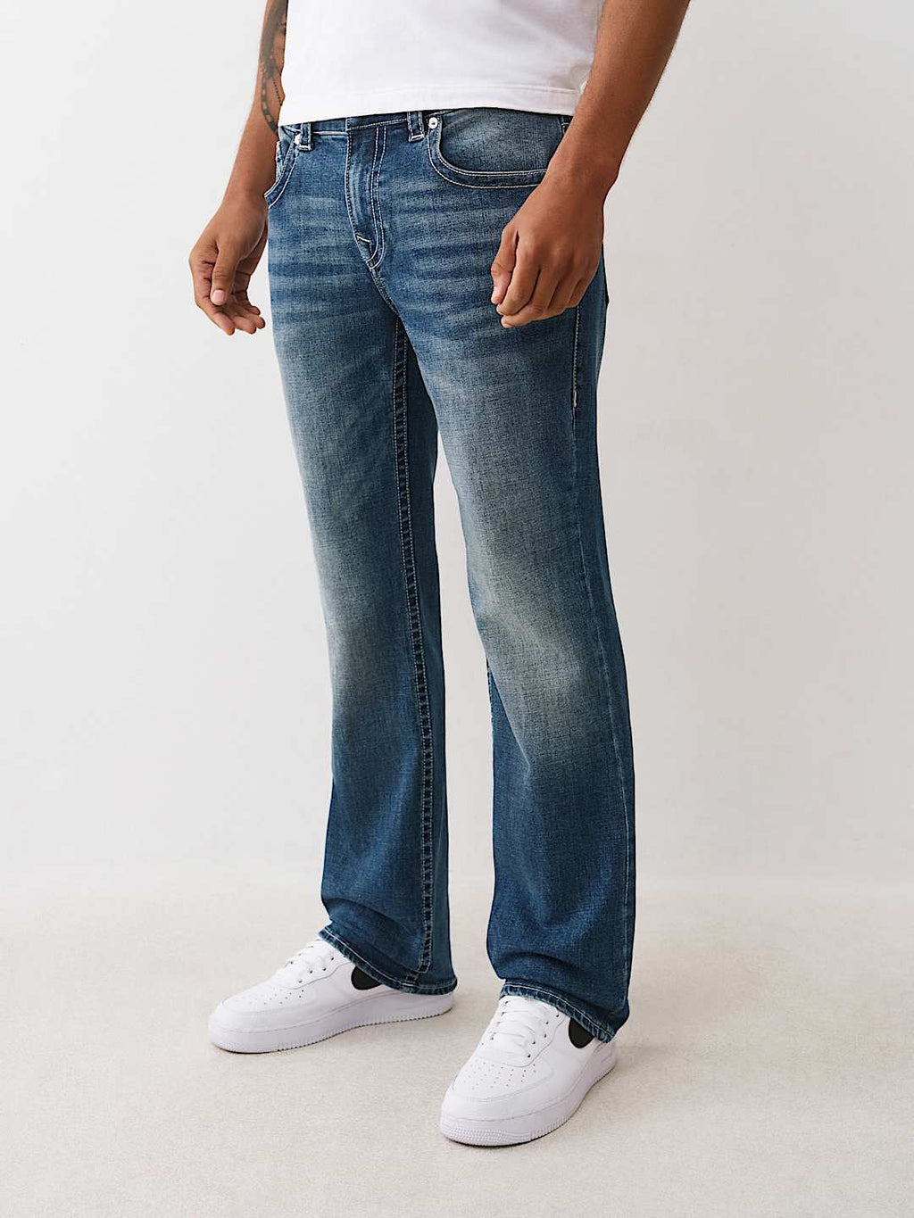TRUE RELIGION - BILLY BANDANA HORSESHOE BOOTCUT JEAN IMMEDIATE