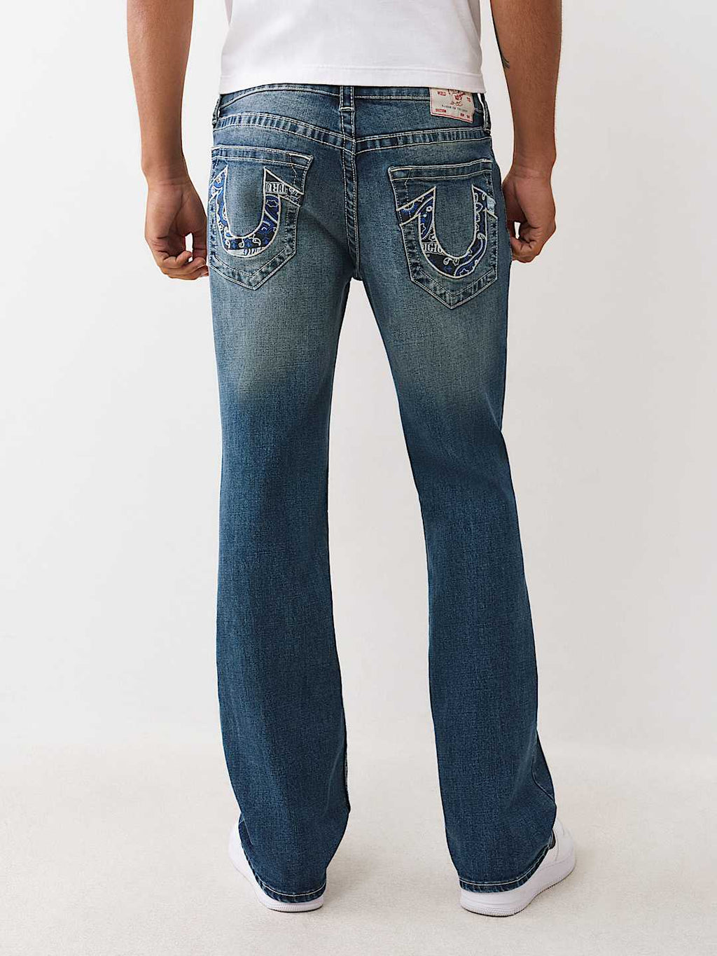True Religion - BILLY BANDANA HORSESHOE BOOTCUT JEAN