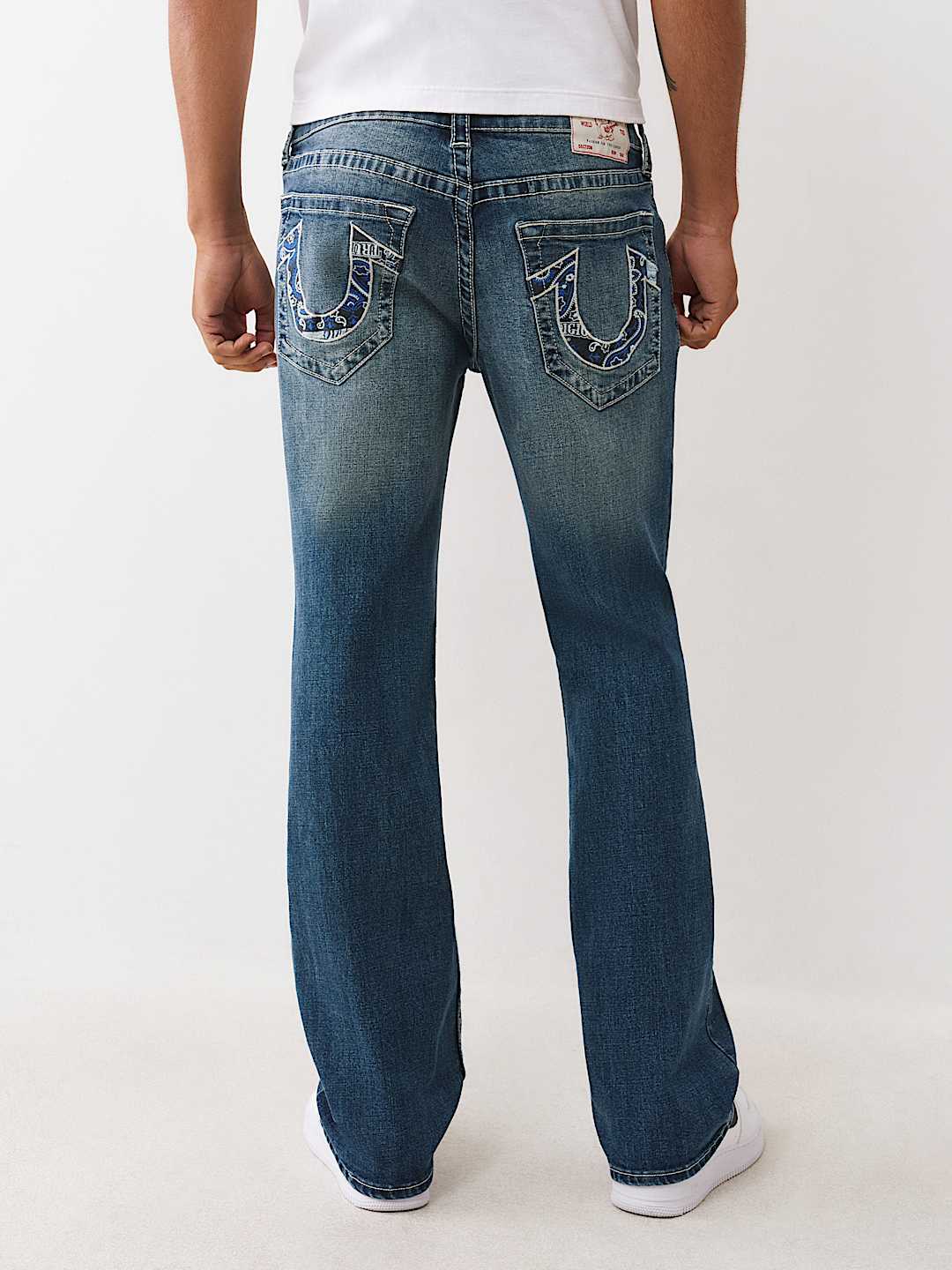 True Religion - BILLY BANDANA HORSESHOE BOOTCUT JEAN