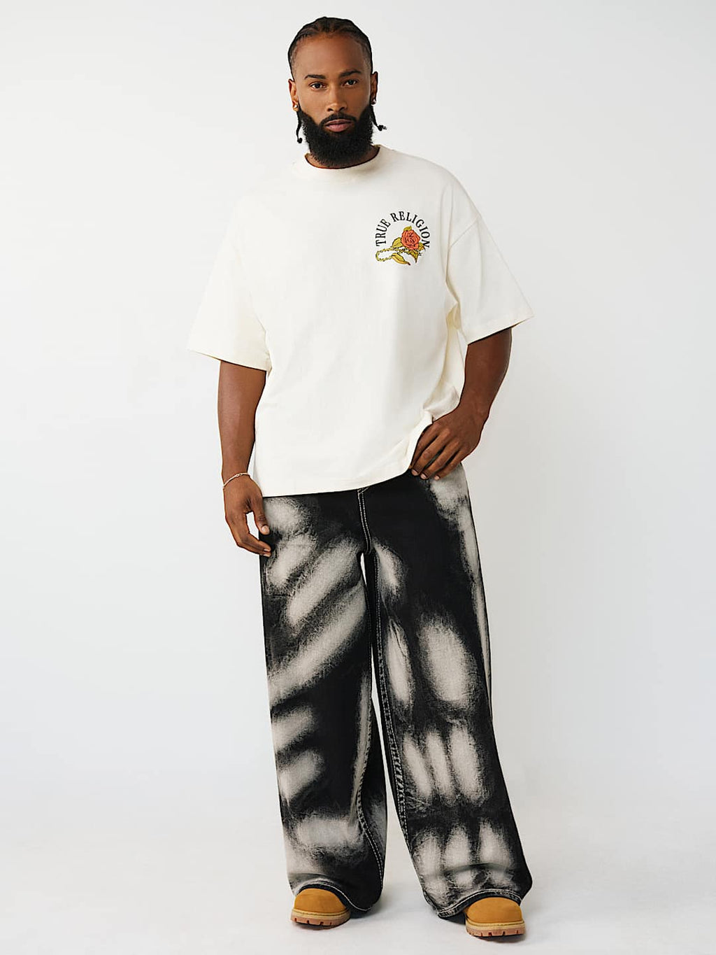 True Religion - Mikey Big T Flap Baggy Af Jean 32"