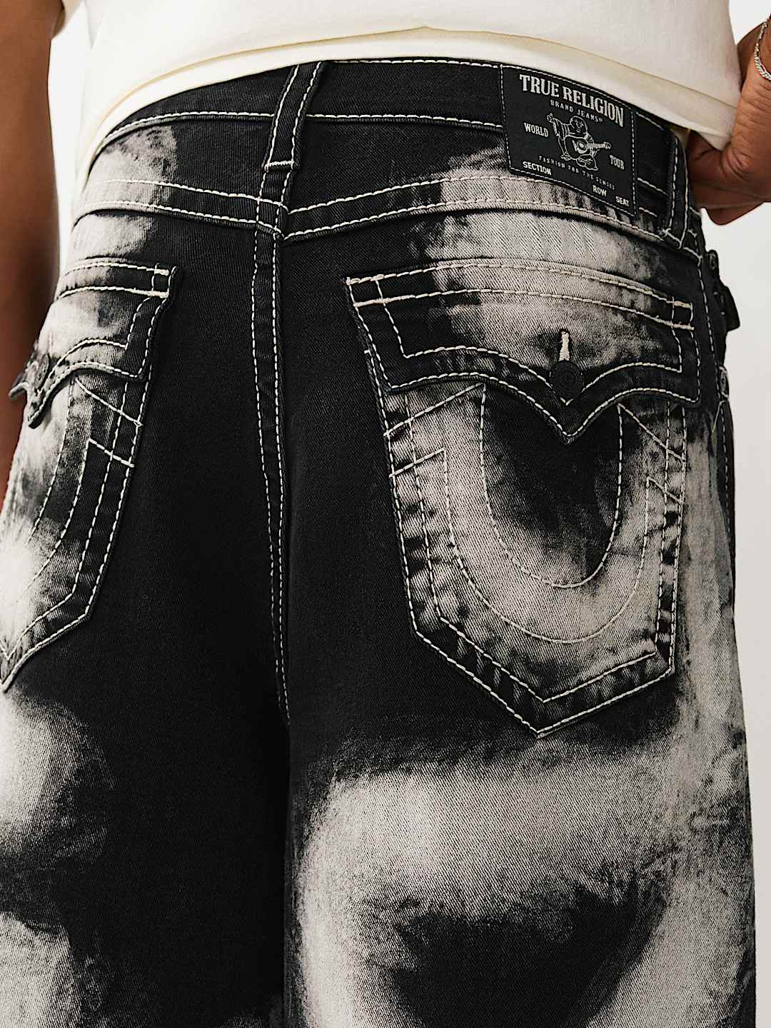 True Religion - Mikey Big T Flap Baggy Af Jean 32"