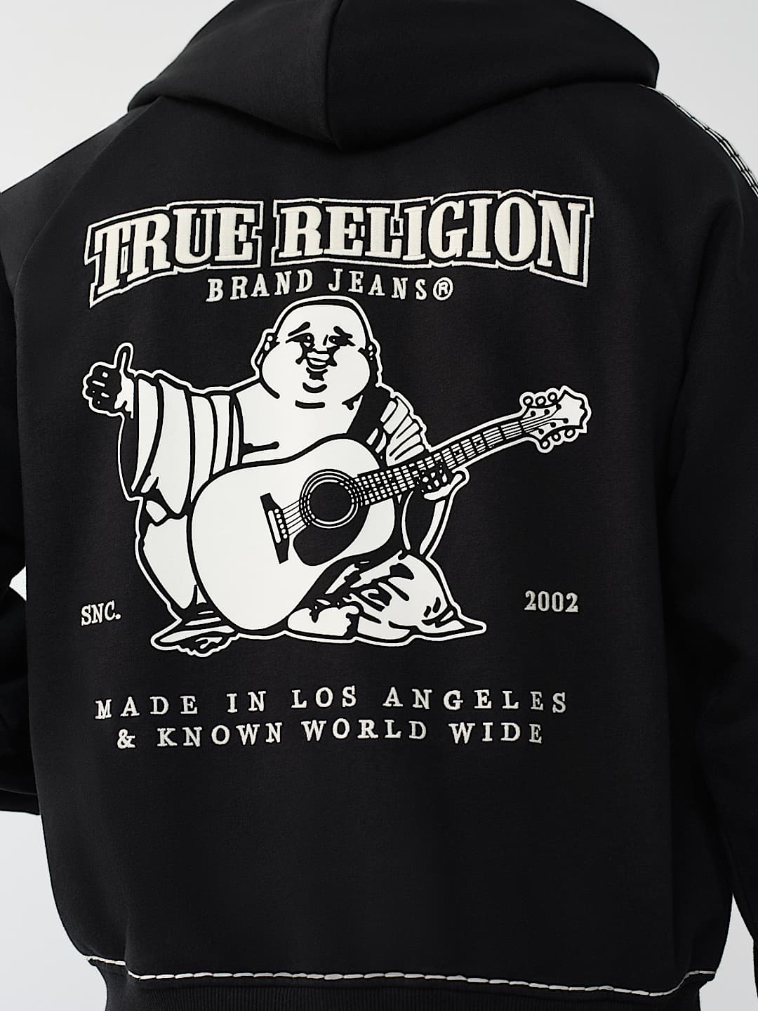 True Religion - Super T Boxy Zip Hoodie