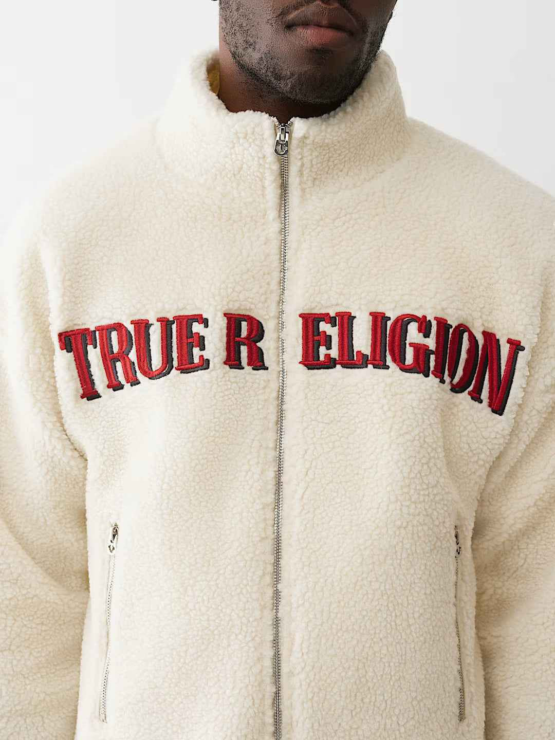 True Religion - Sherpa Logo Jacket IMMEDIATE