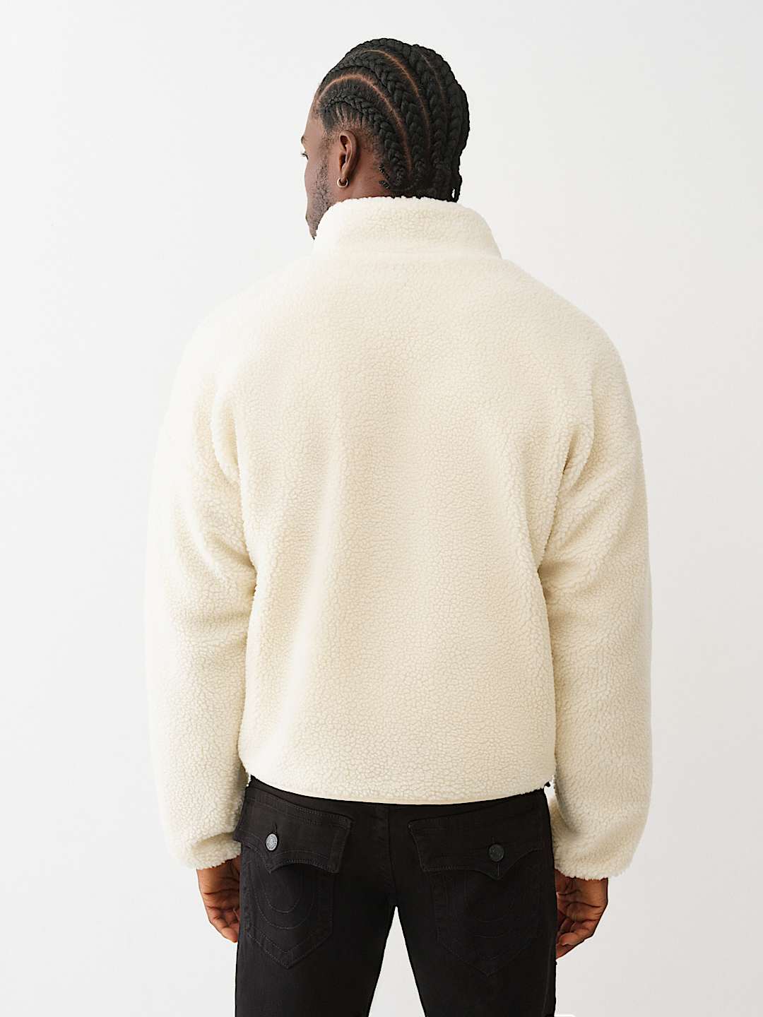 True Religion - SHERPA LOGO JACKET