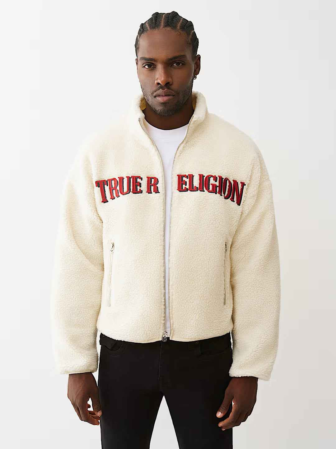True Religion - Sherpa Logo Jacket IMMEDIATE