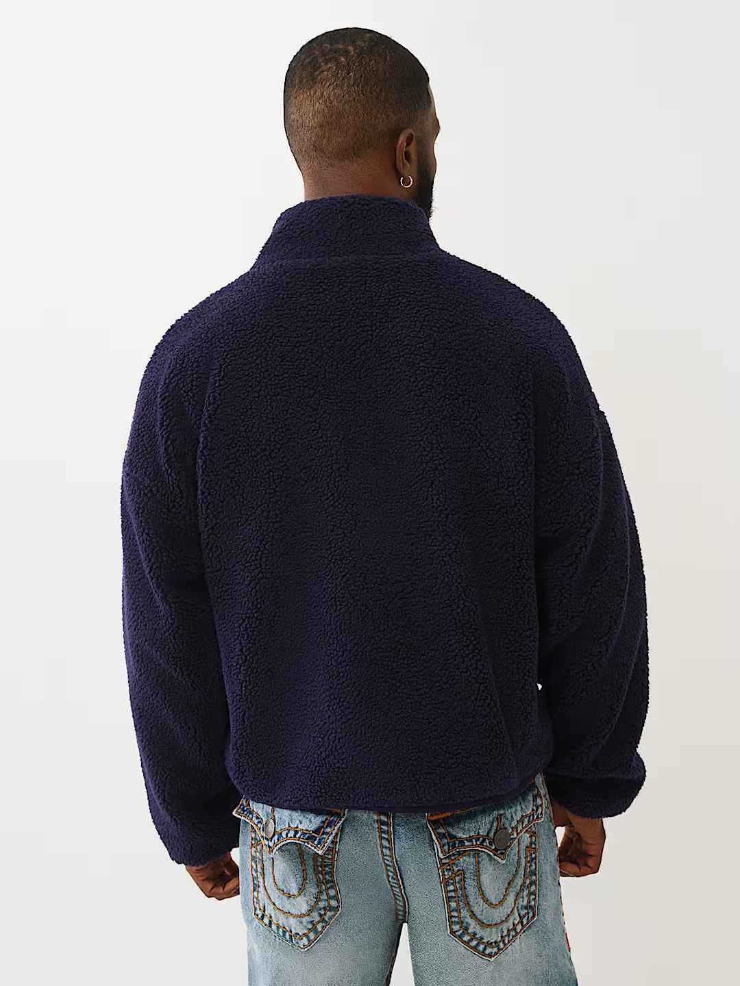 True Religion - Sherpa Logo Jacket IMMEDIATE