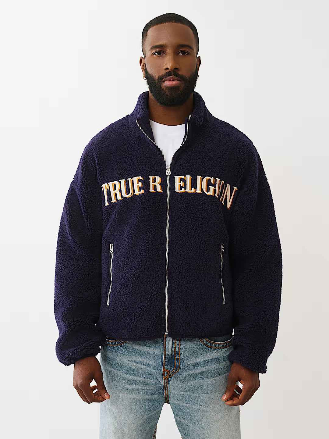 True Religion - Sherpa Logo Jacket IMMEDIATE