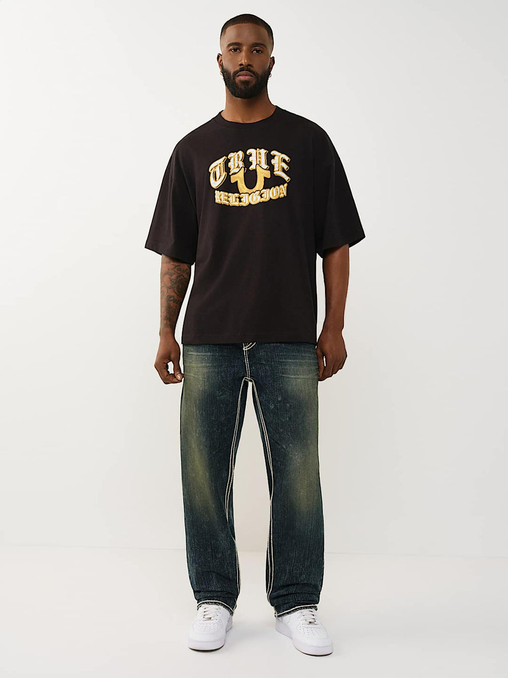 True Religion - Bobby Rope Stitch Baggy Jean 32"