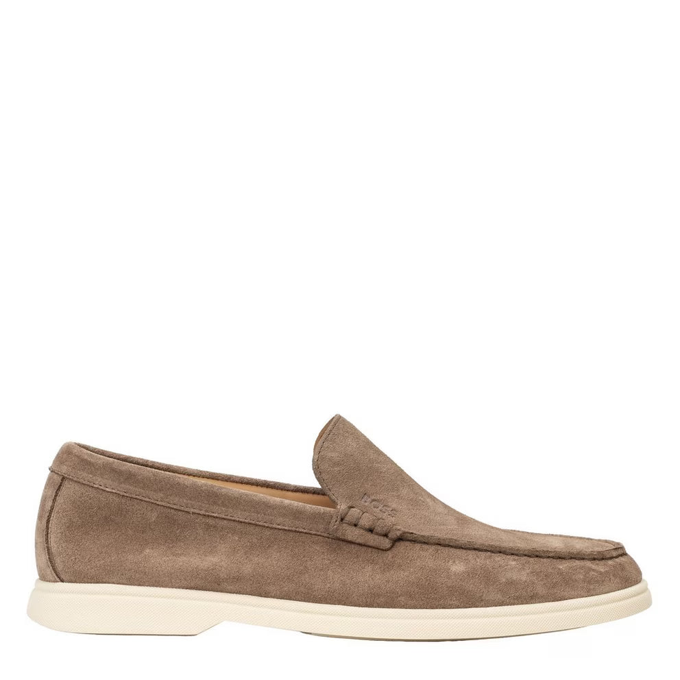 BOSS - Loafers with Iconic Logo Detail (Sienne)
