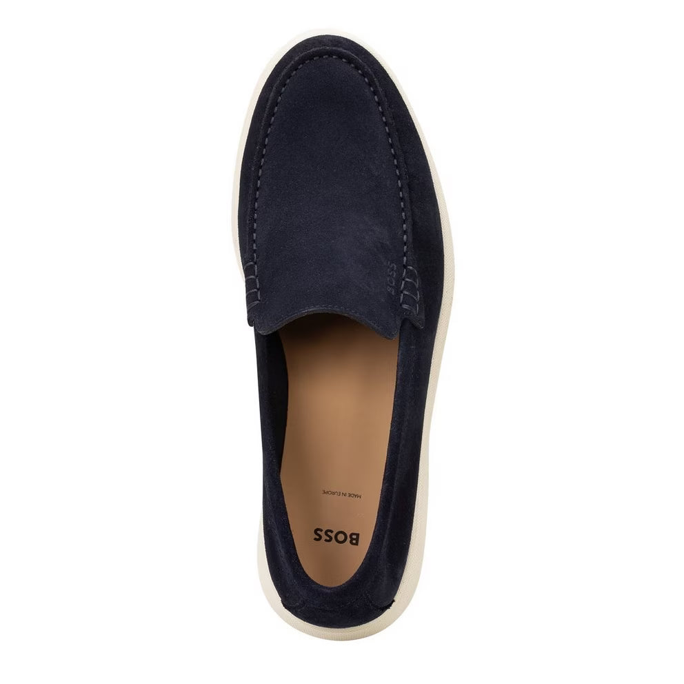 Boss - Mens BOSS BLACK Loafers with Iconic Logo Detail (Sienne)