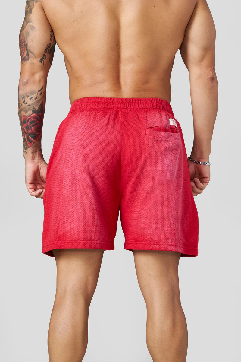YOUNGLA - 1123 - Golden Era Cotton Mesh Shorts