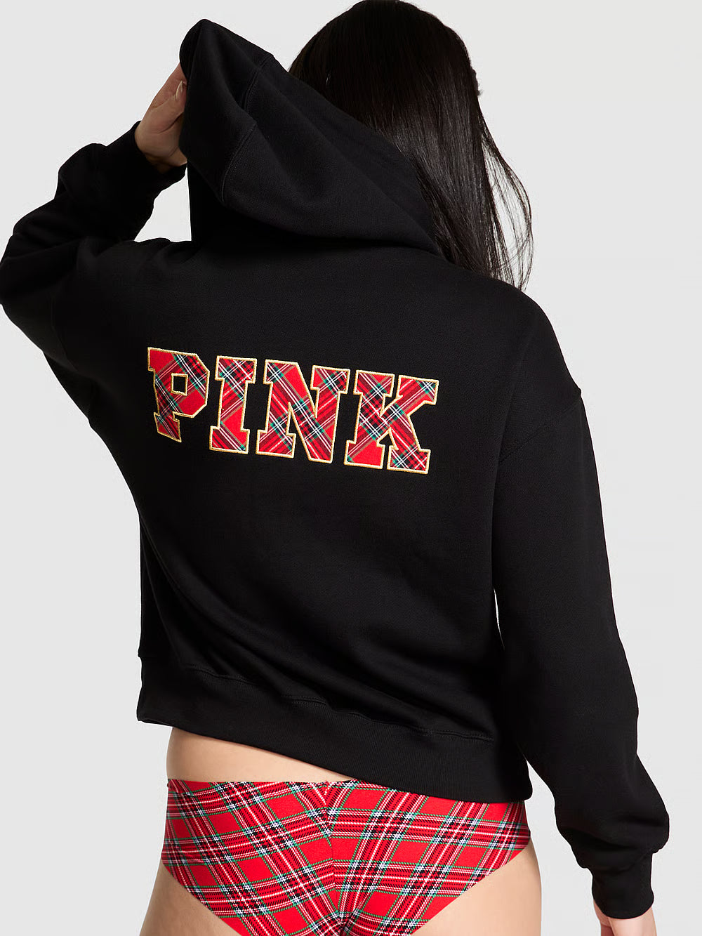 Victoria Secret - Ivy Fleece Campus Half-Zip Hoodie