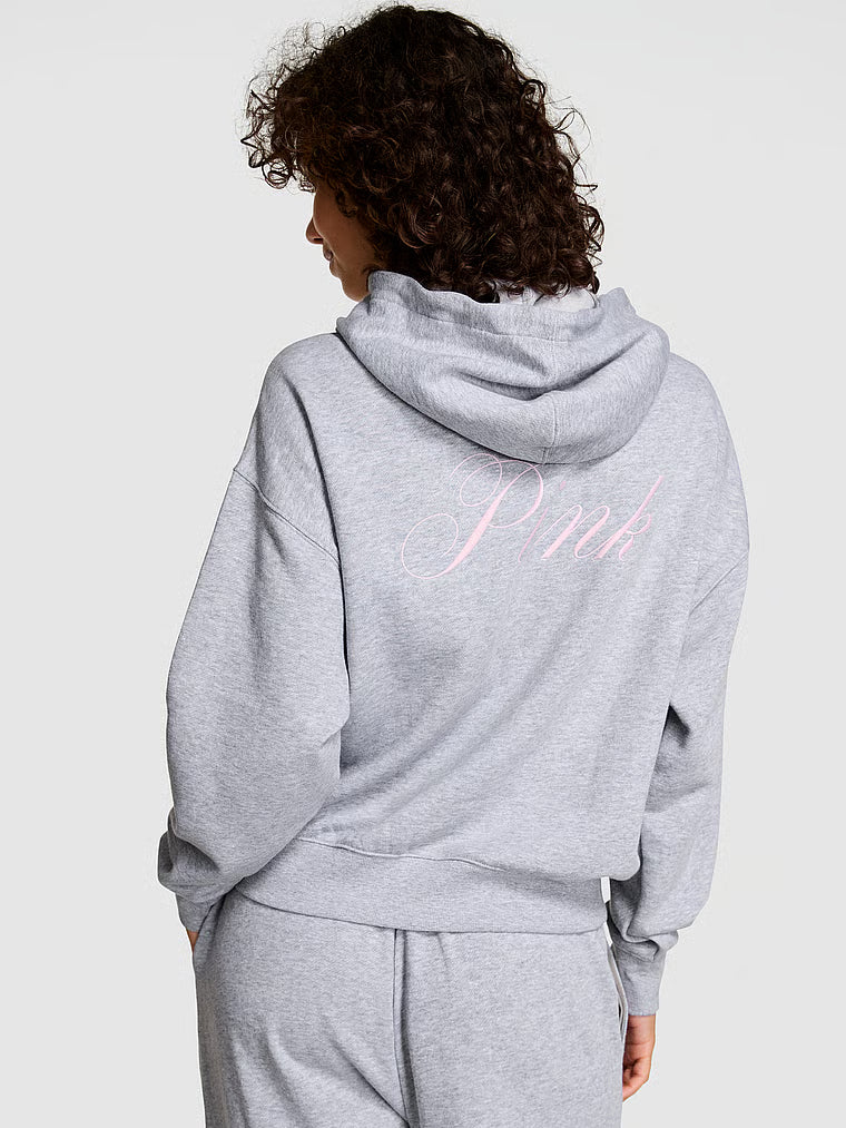 Victoria Secret - Ivy Fleece Campus Half-Zip Hoodie