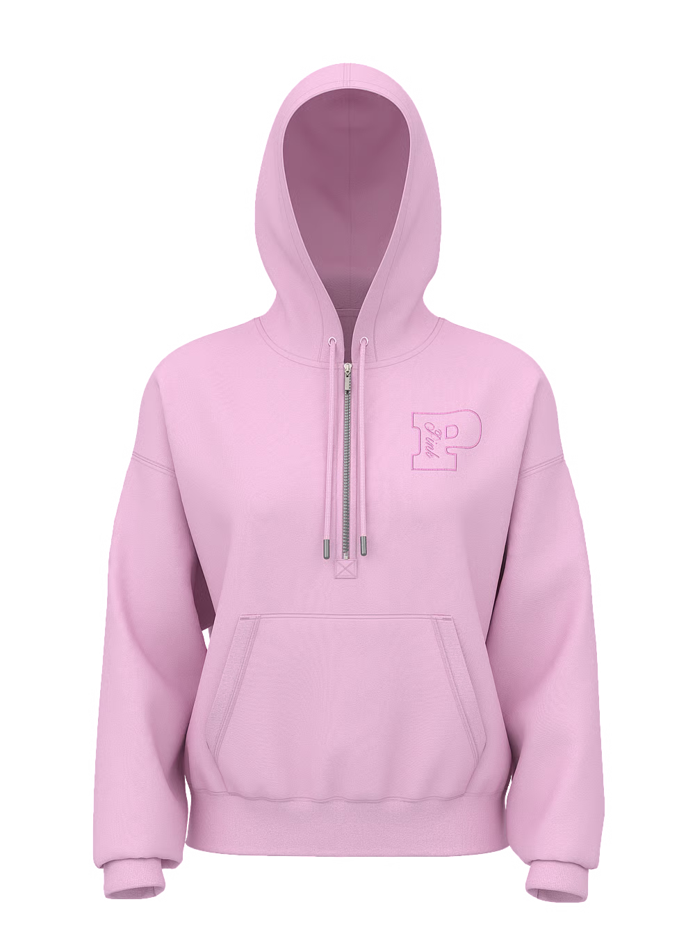 Victoria Secret - Ivy Fleece Campus Half-Zip Hoodie
