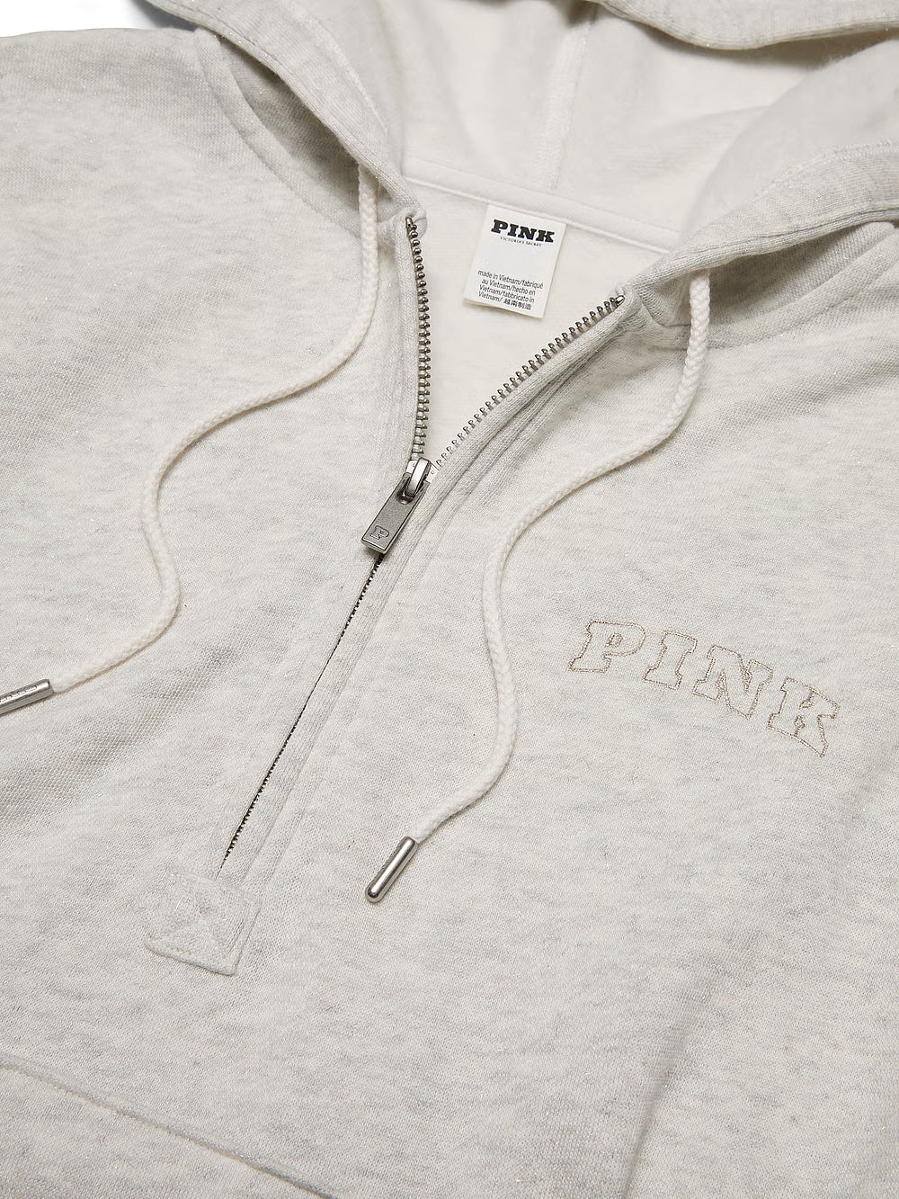 Victoria Secret - Ivy Fleece Campus Half-Zip Hoodie