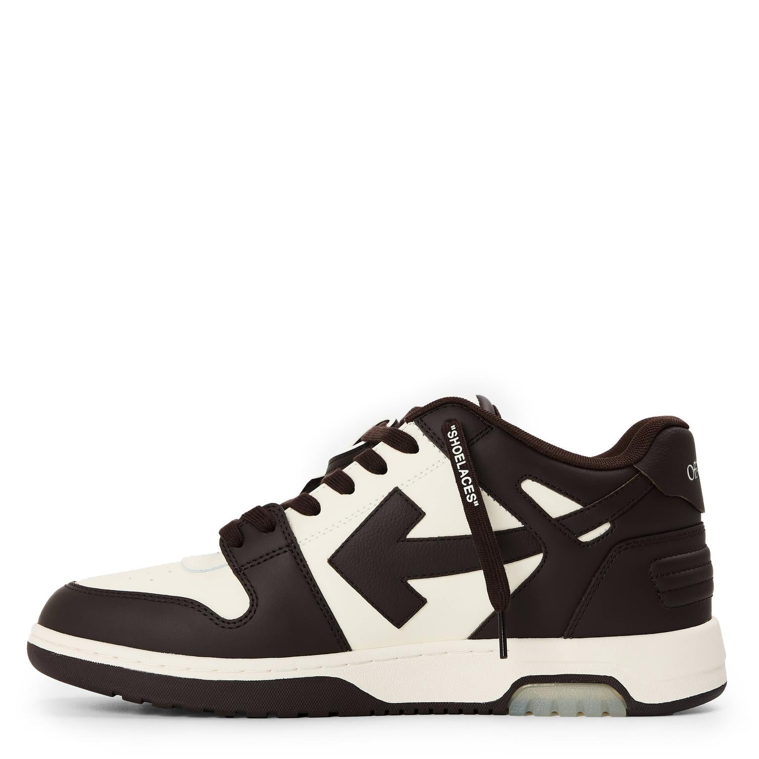 OFF WHITE - Men's Out Of Office Classic Trainers, Trademark Branding