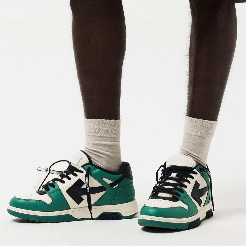 OFF WHITE - Men's Out Of Office Classic Trainers, Trademark Branding