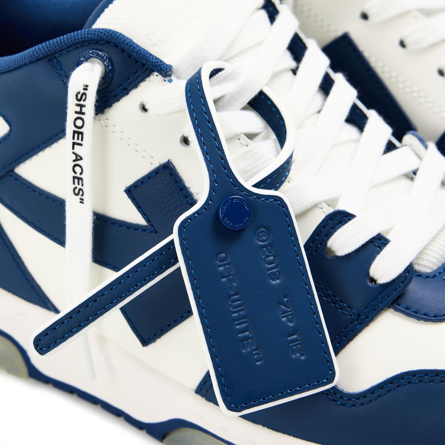 OFF WHITE - Men's Out Of Office Classic Trainers, Trademark Branding