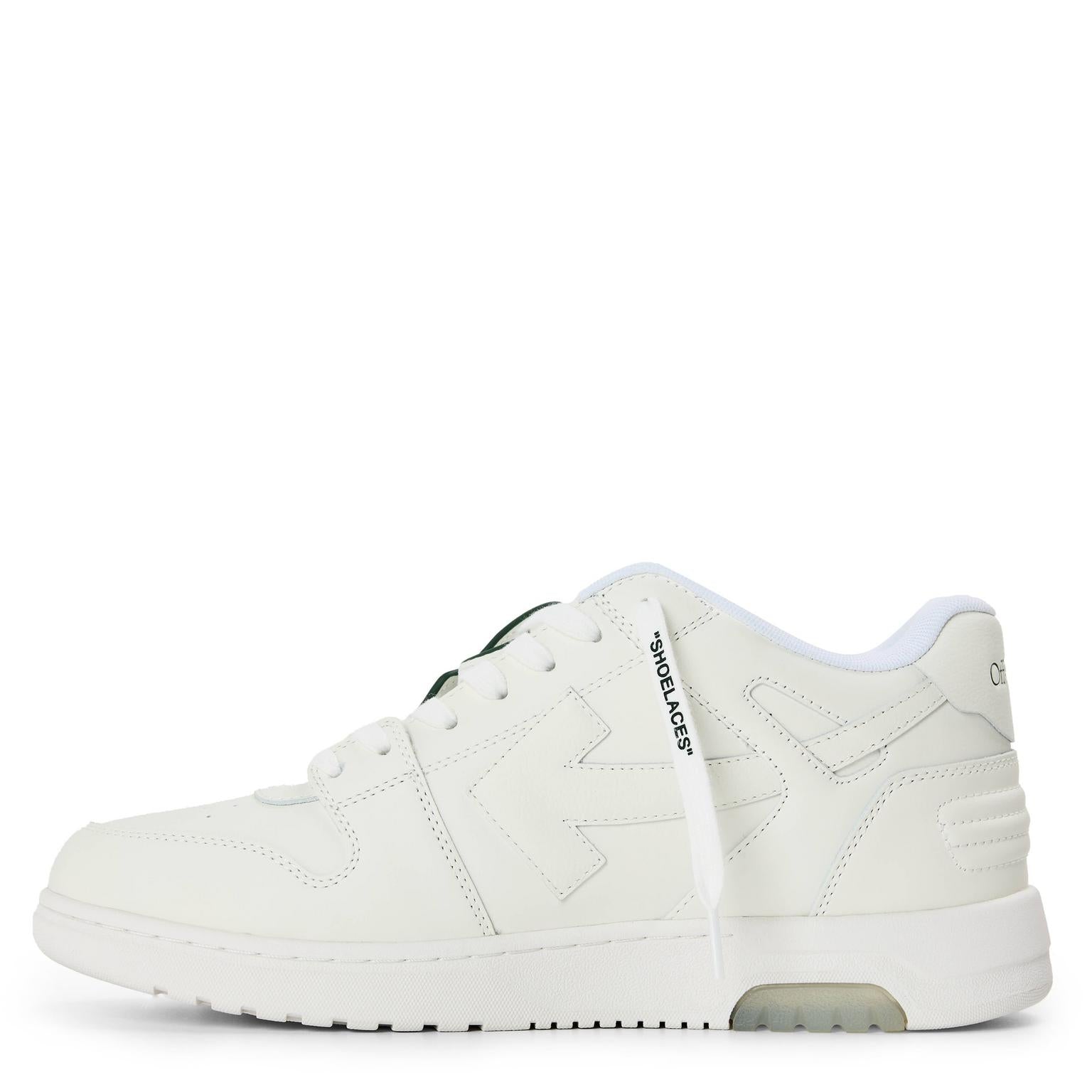 OFF WHITE - Men's Out Of Office Classic Trainers, Trademark Branding