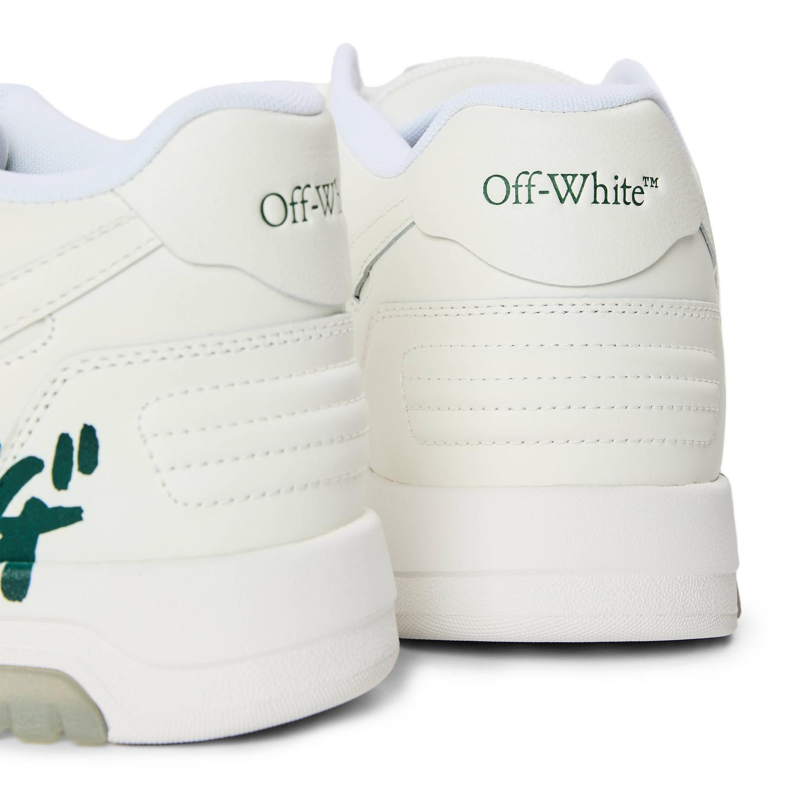 OFF WHITE - Men's Out Of Office Classic Trainers, Trademark Branding