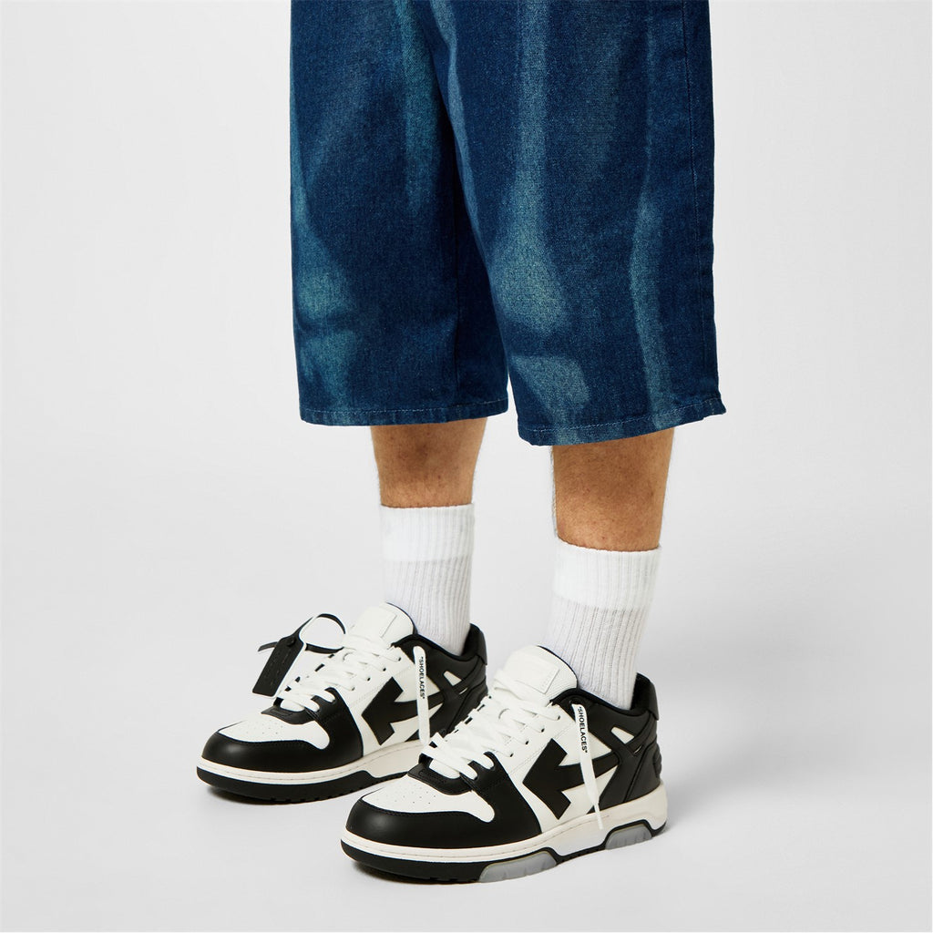 OFF WHITE - Men's Out Of Office Classic Trainers, Trademark Branding