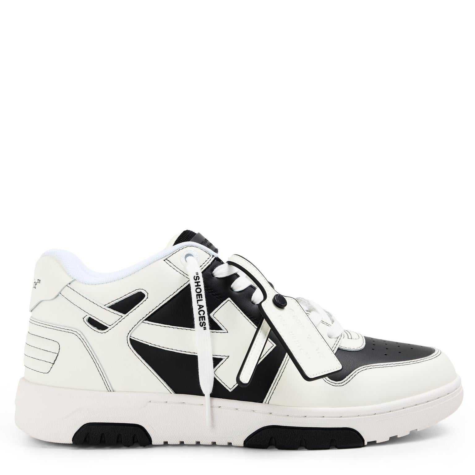 OFF WHITE - Men's Out Of Office Classic Trainers, Trademark Branding