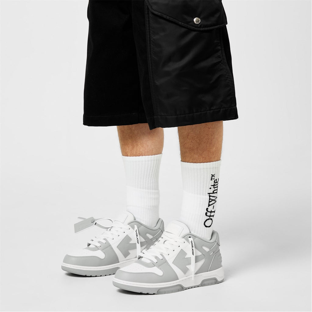 OFF WHITE - Men's Out Of Office Classic Trainers, Trademark Branding