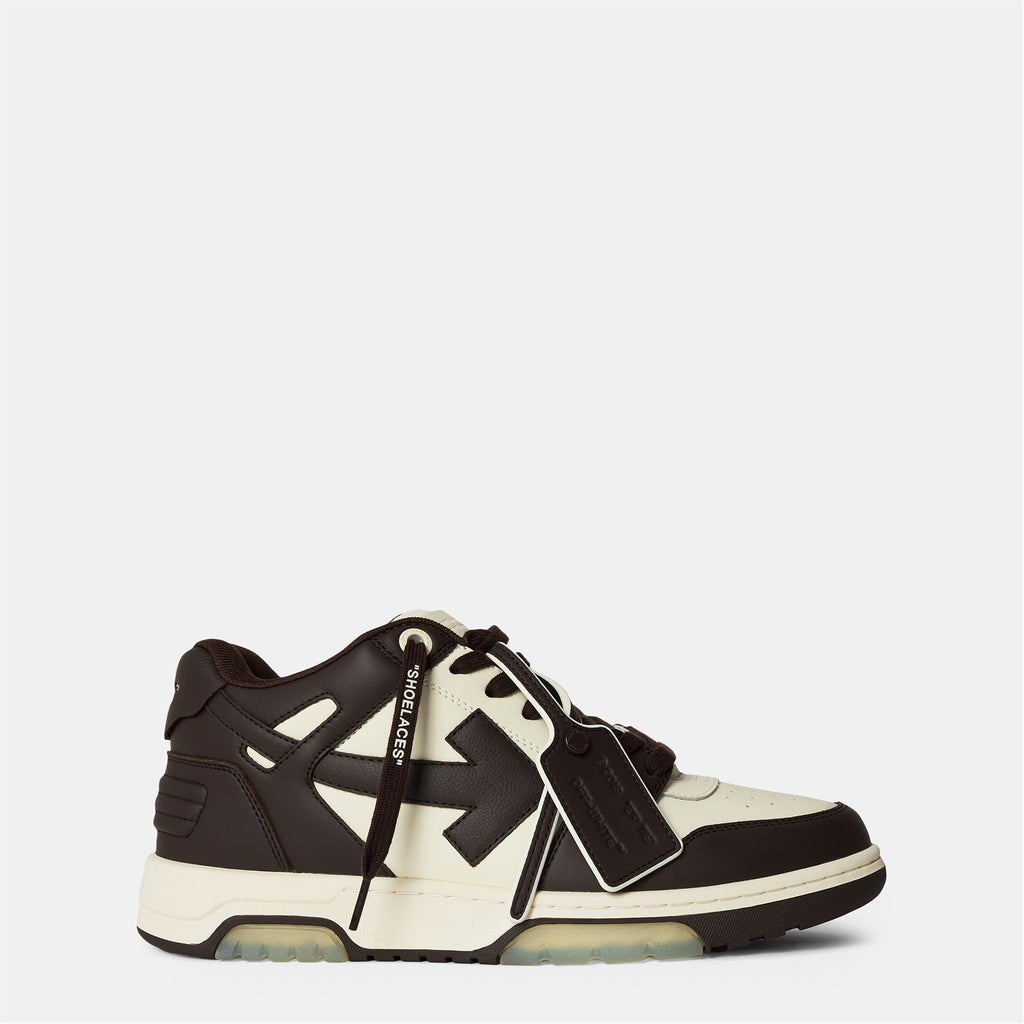 OFF WHITE - Men's Out Of Office Classic Trainers, Trademark Branding