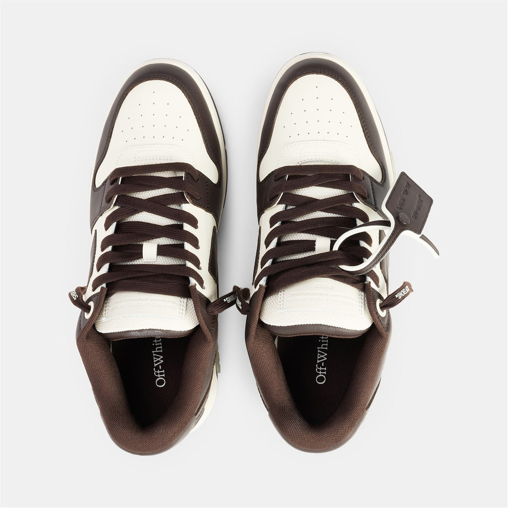 OFF WHITE - Men's Out Of Office Classic Trainers, Trademark Branding