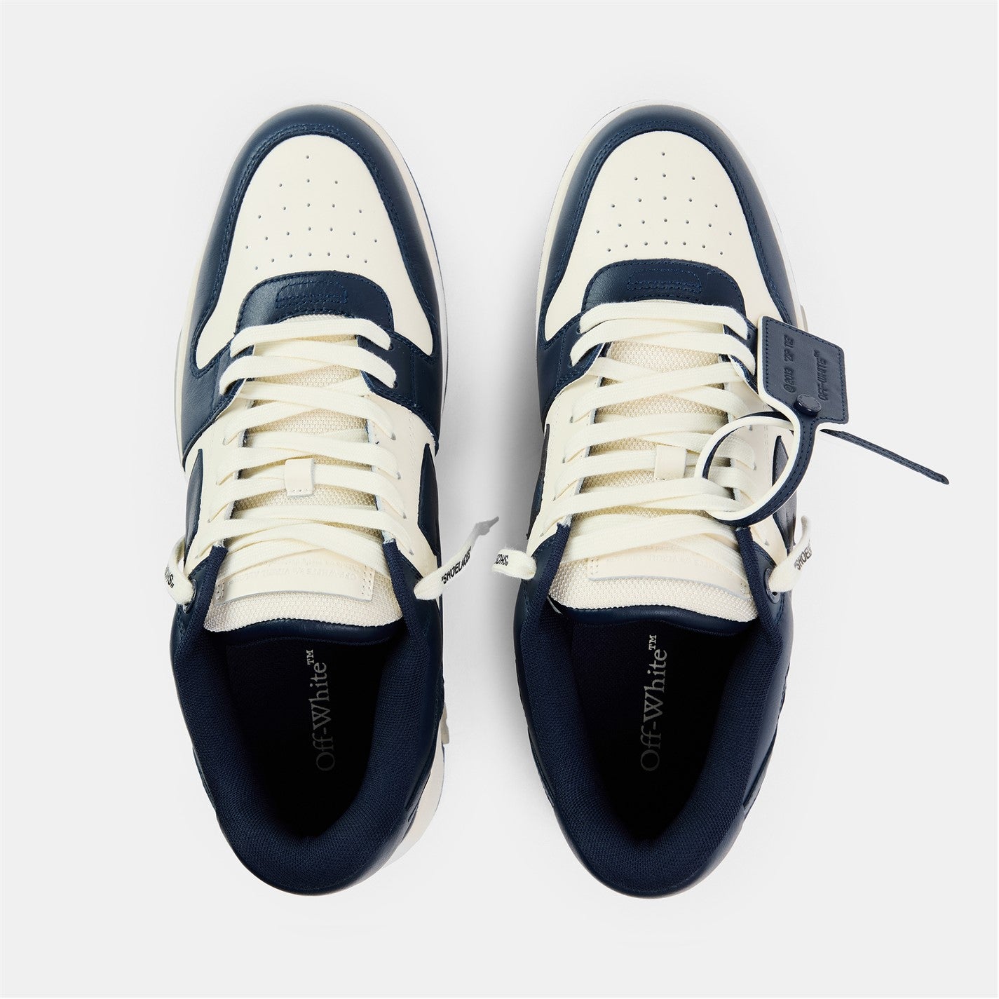OFF WHITE - Men's Out Of Office Classic Trainers, Trademark Branding