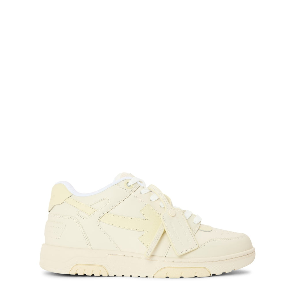OFF WHITE - Men's Out Of Office Classic Trainers, Trademark Branding