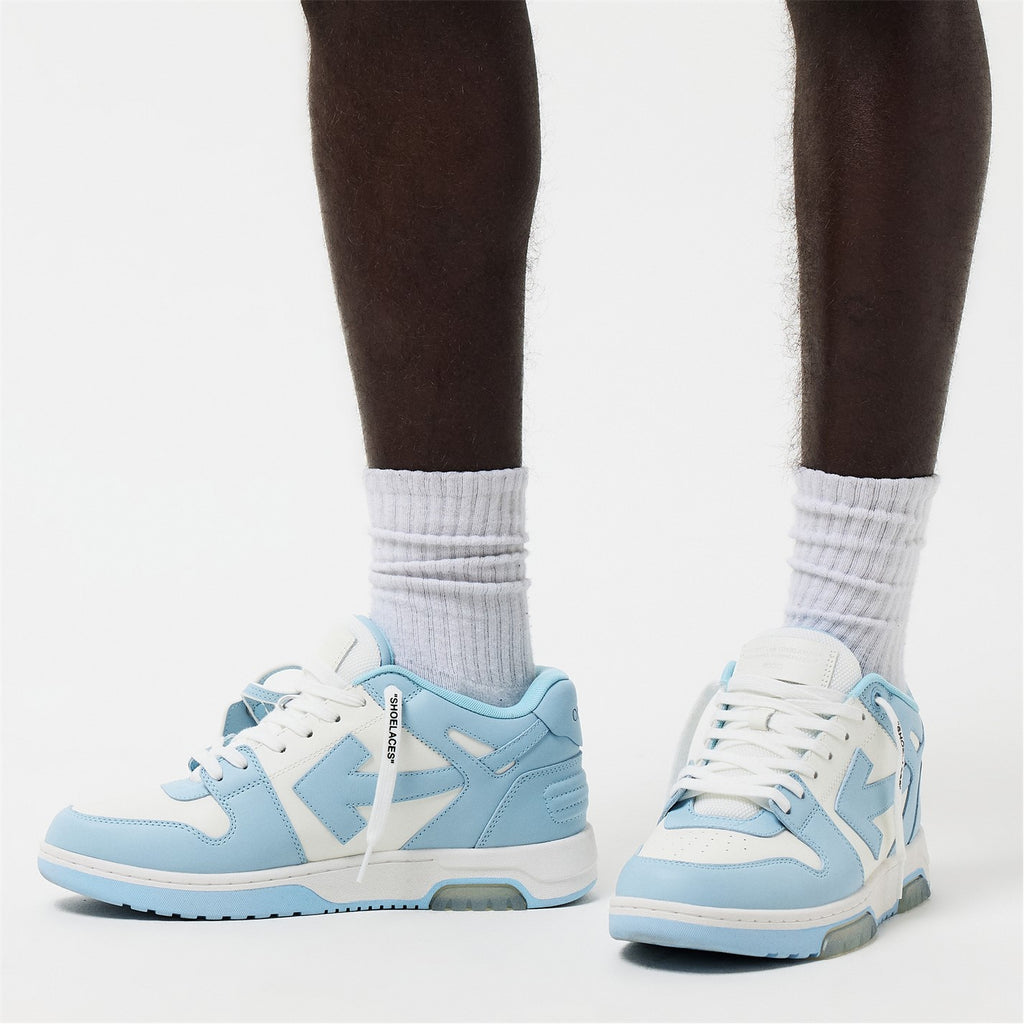 OFF WHITE - Men's Out Of Office Classic Trainers, Trademark Branding