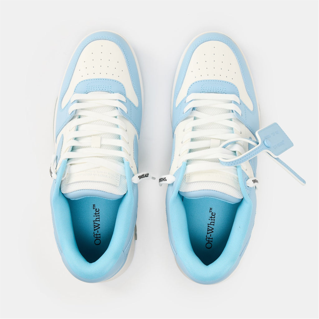 OFF WHITE - Men's Out Of Office Classic Trainers, Trademark Branding