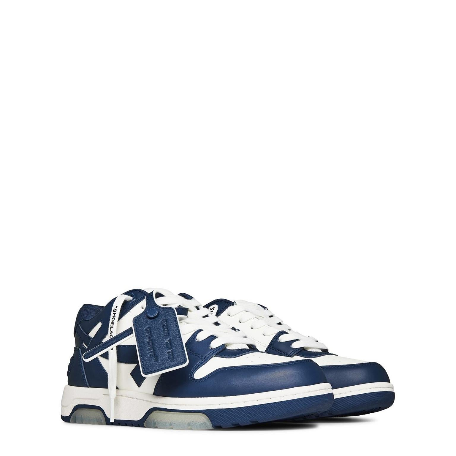 OFF WHITE - Men's Out Of Office Classic Trainers, Trademark Branding