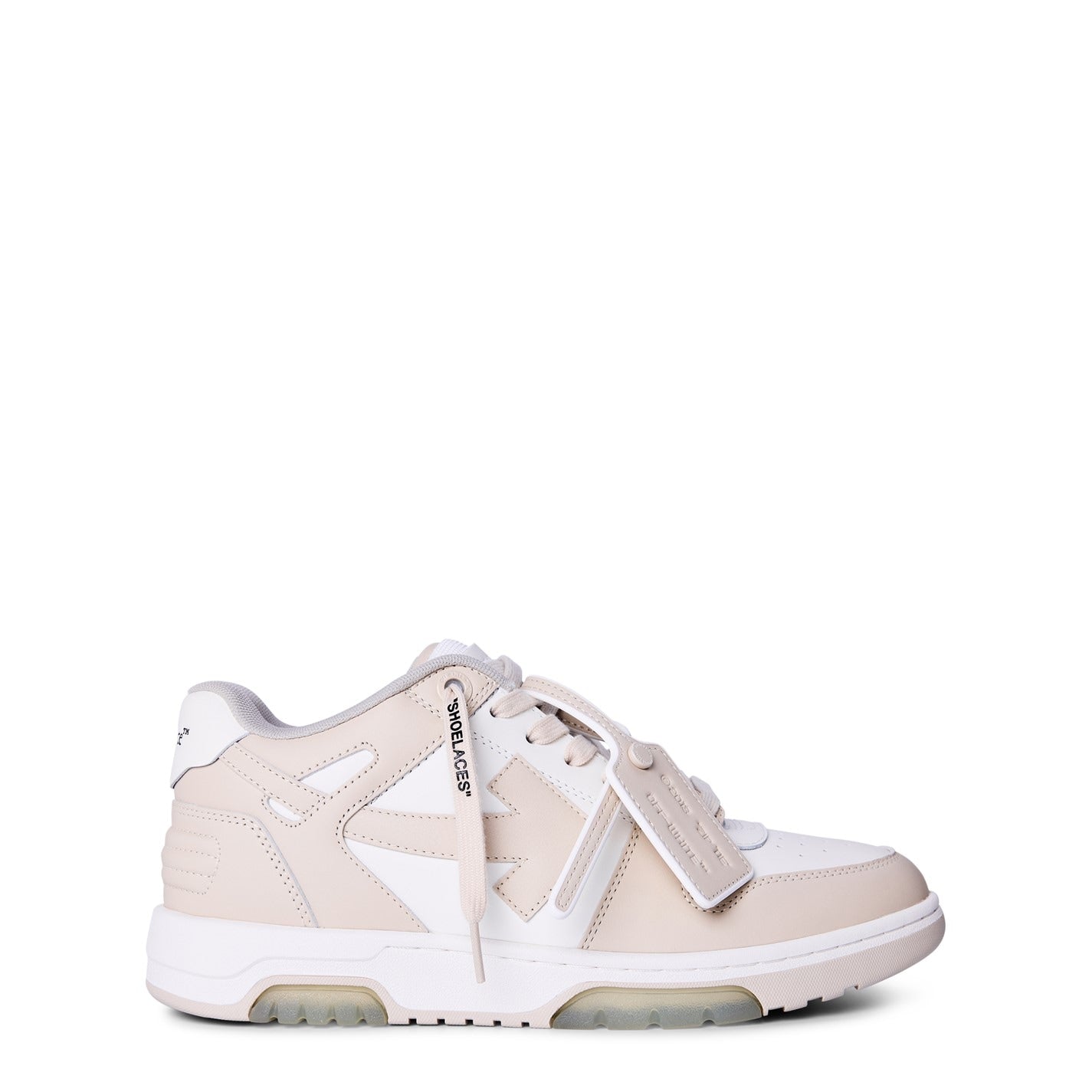 OFF WHITE - Men's Out Of Office Classic Trainers, Trademark Branding